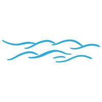 Wellen Symbol Vektor. Welle Illustration unterzeichnen. Ozean Symbol. Wasser Logo. vektor