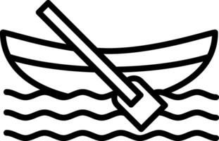 Schlauchboot Vektor Symbol Design