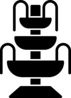 Brunnen-Vektor-Icon-Design vektor