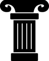 Säule Vektor Symbol Design