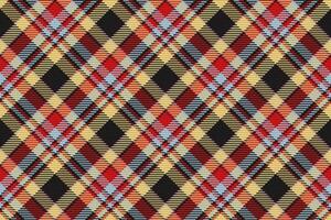 Nahtloses Muster aus schottischem Tartan-Plaid. wiederholbarer hintergrund mit karierter stoffstruktur. Vektorhintergrund gestreifter Textildruck. vektor