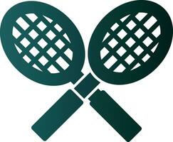 tennis racket vektor ikon design