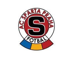 sparta prag klubb symbol logotyp tjeck republik liga fotboll abstrakt design vektor illustration