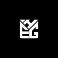 heg Brief Logo Vektor Design, heg einfach und modern Logo. heg luxuriös Alphabet Design