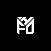 hfo brev logotyp vektor design, hfo enkel och modern logotyp. hfo lyxig alfabet design