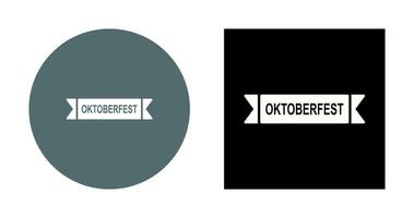 oktoberfest baner vektor ikon