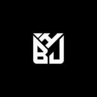 hbj Brief Logo Vektor Design, hbj einfach und modern Logo. hbj luxuriös Alphabet Design