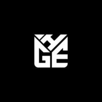 hge brev logotyp vektor design, hge enkel och modern logotyp. hge lyxig alfabet design