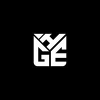 hge Brief Logo Vektor Design, hge einfach und modern Logo. hge luxuriös Alphabet Design