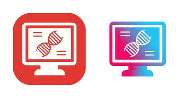 dna testa vektor ikon