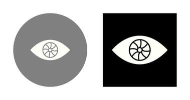 einzigartiges Augenvektorsymbol vektor