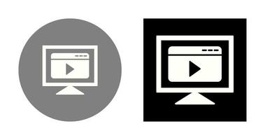 Video-Streaming-Vektorsymbol vektor