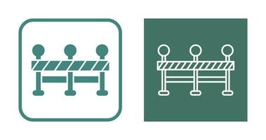 Vektorsymbol für Straßensperren vektor