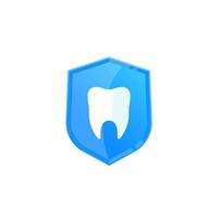 tandvård försäkring vektor ikon