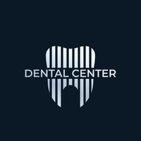 Zahnzentrum, Zahnarztvektorlogo dentist vektor