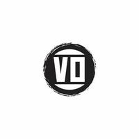 Logo-Monogramm-Design-Vorlage vektor