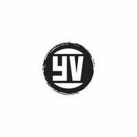 logotyp monogram formgivningsmall vektor