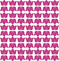 rosa abstrakt bladmönsterdesign vektor