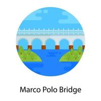 Marco Polo Bridge vektor