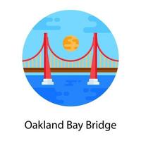 Oakland Bay Bridge vektor