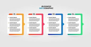 vektor infographic affärsmall design