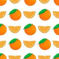 Illustration zum Thema großes farbiges nahtloses Orange vektor