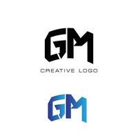 gm Initiale Brief Logo vektor