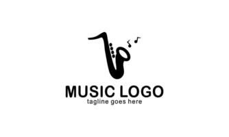 kreativ Musik- Logo. Musical Anmerkungen Logo vektor