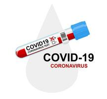 Coronavirus Infektion COVID-19. global Warnung von das Coronavirus Pandemie. vektor