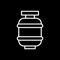 Gas Flasche Vektor Symbol Design