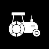 Traktor-Vektor-Icon-Design vektor