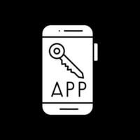 app behörigheter vektor ikon design