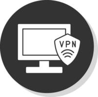 vpn uppstart vektor ikon design