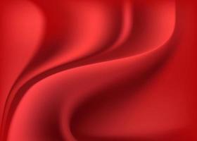 Luxus-Hintergrunddesign aus rotem Seidenstoff vektor