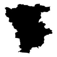 Mila Provinz Karte, administrative Aufteilung von Algerien. vektor