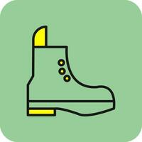 Boot-Vektor-Icon-Design vektor