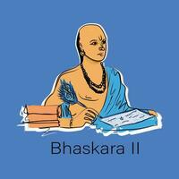 bhaskara ii, också känd som bhaskaracharya, var ett indisk matematiker och astronom vektor