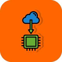 firmware uppdatering vektor ikon design