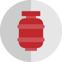 Gas Flasche Vektor Symbol Design