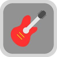 Gitarren-Vektor-Icon-Design vektor