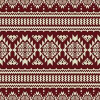 ethnisch geometrisch abstrakt Hintergrund im einheimisch amerikanisch retro Stil. nahtlos Stammes- navajo Muster Design zum Textil- und Stoff. vektor