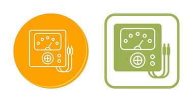 Voltmeter-Vektorsymbol vektor