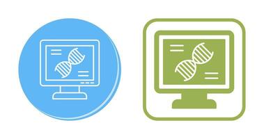 dna testa vektor ikon