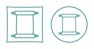 Rolle des Papiervektorsymbols vektor