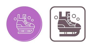 is skridskoåkning vektor ikon