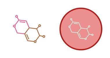 molekyl vektor ikon