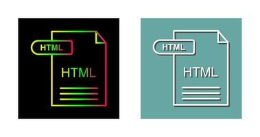 html vektor ikon