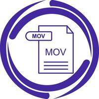 mov-Vektorsymbol vektor