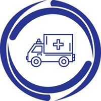 Krankenwagen-Vektor-Symbol vektor