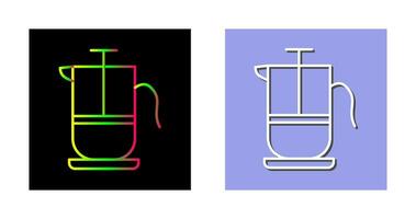 Vektorsymbol für französische Presse vektor